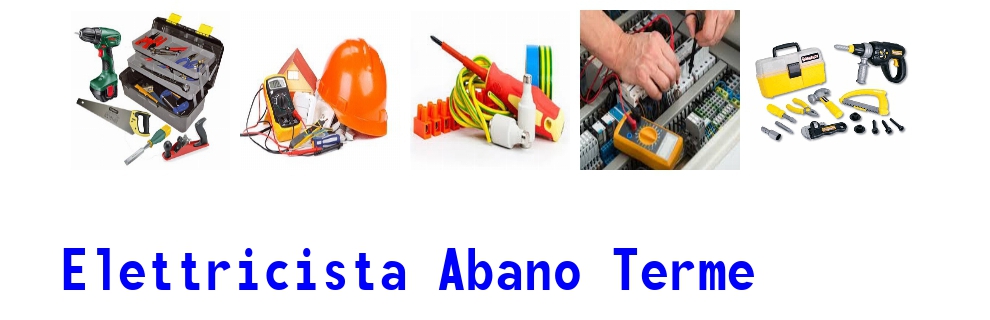 elettricista a Abano Terme 3