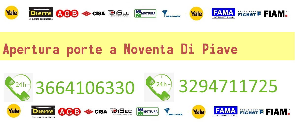 Apertura porte Noventa Di Piave