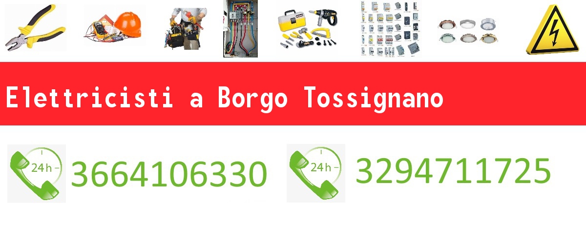Elettricisti Borgo Tossignano