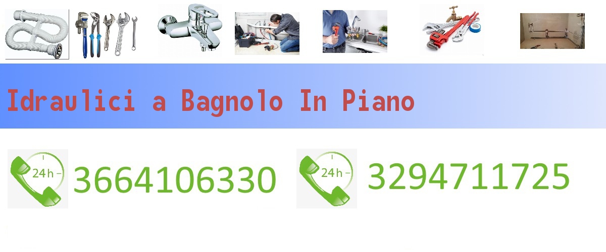 Idraulici Bagnolo In Piano