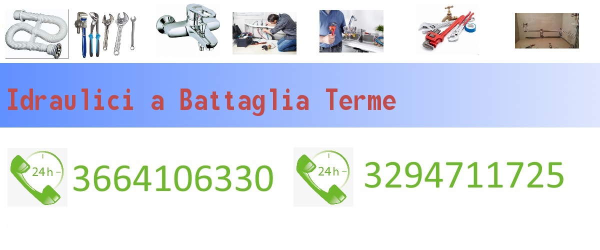 Idraulici Battaglia Terme