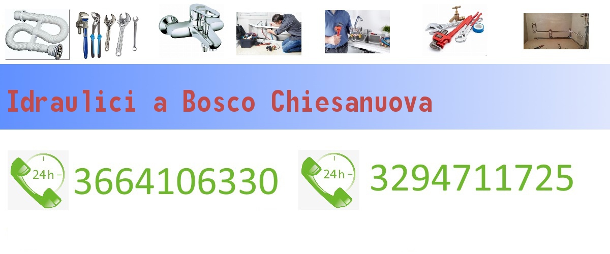 Idraulici Bosco Chiesanuova