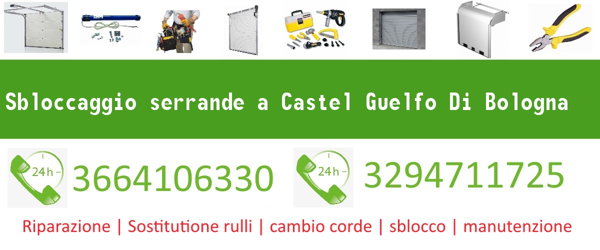 Sbloccaggio serrande Castel Guelfo Di Bologna