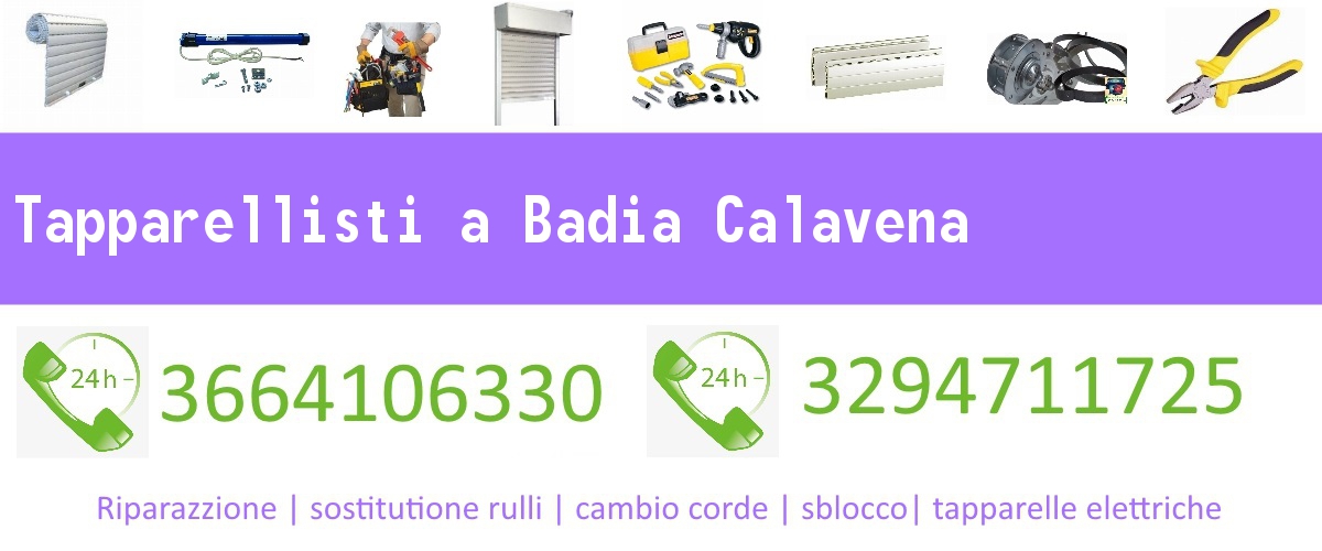 Tapparellisti Badia Calavena