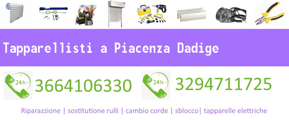 Tapparellisti Piacenza Dadige